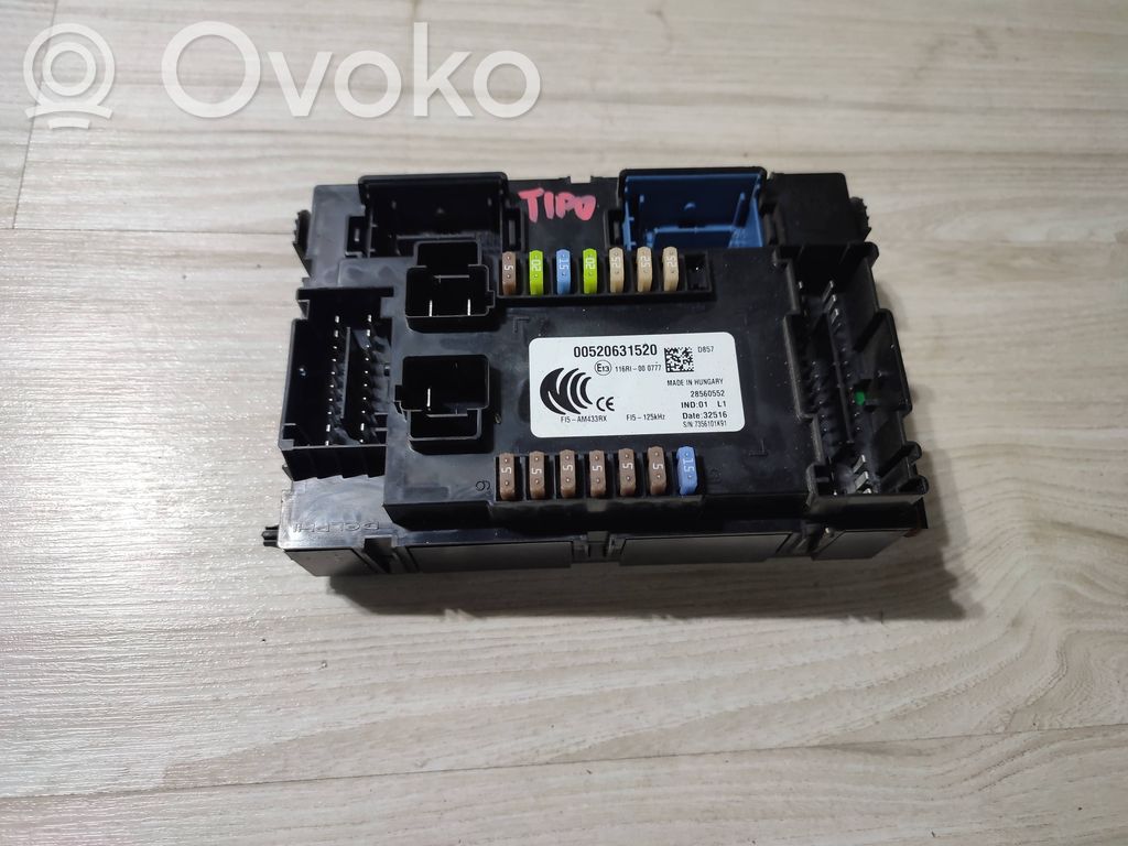 Fiat Tipo Fuse module 