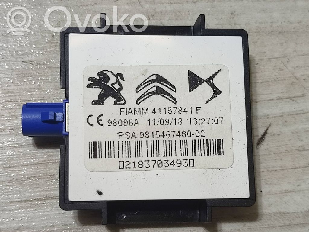 Peugeot Rifter Aerial antenna amplifier 