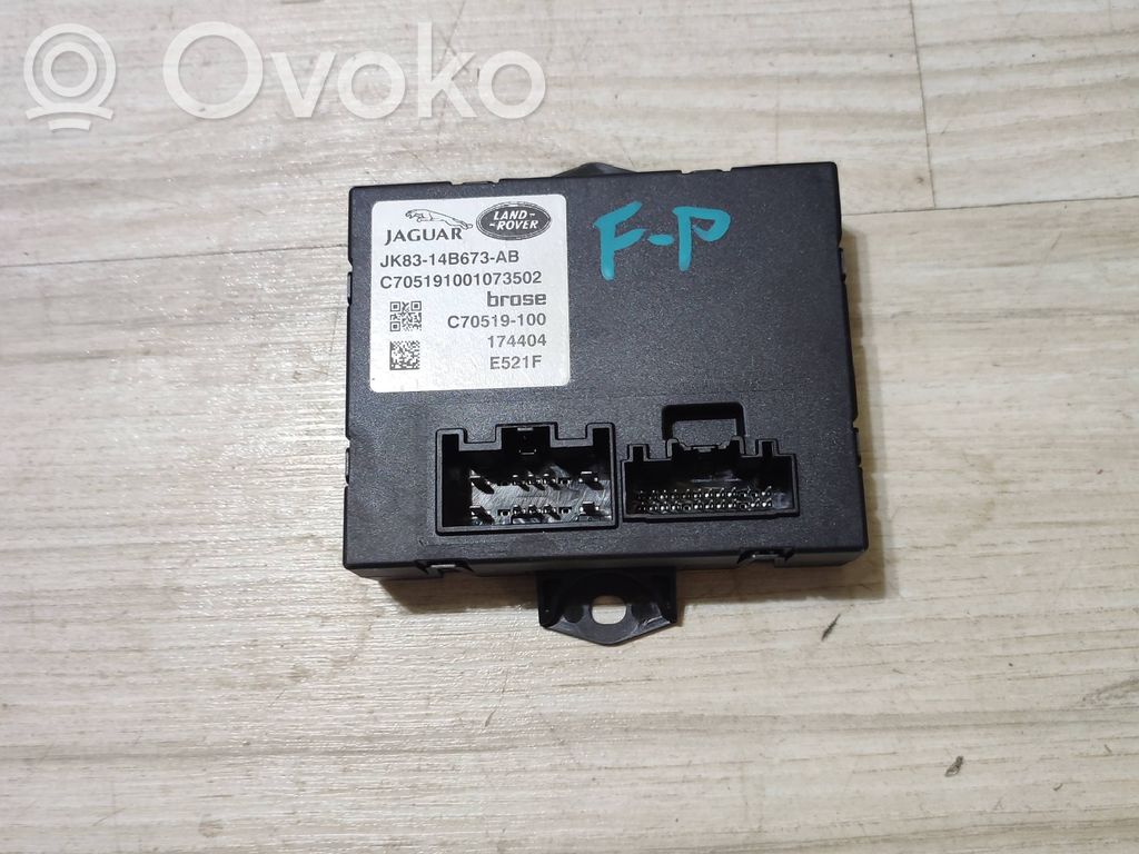 Jaguar F-Pace Tailgate/trunk control unit/module 