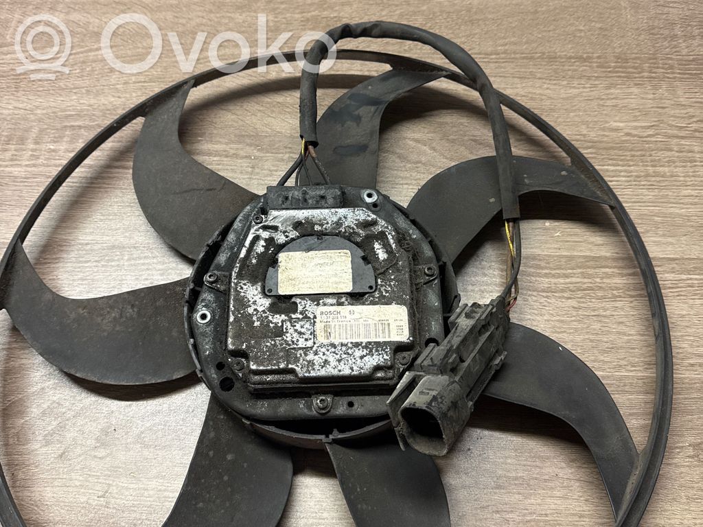 BMW 5 E60 E61 Elektrisks radiatoru ventilators 