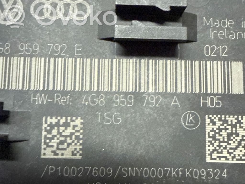 Door control unit/module   4G8959792E,4G8959792A