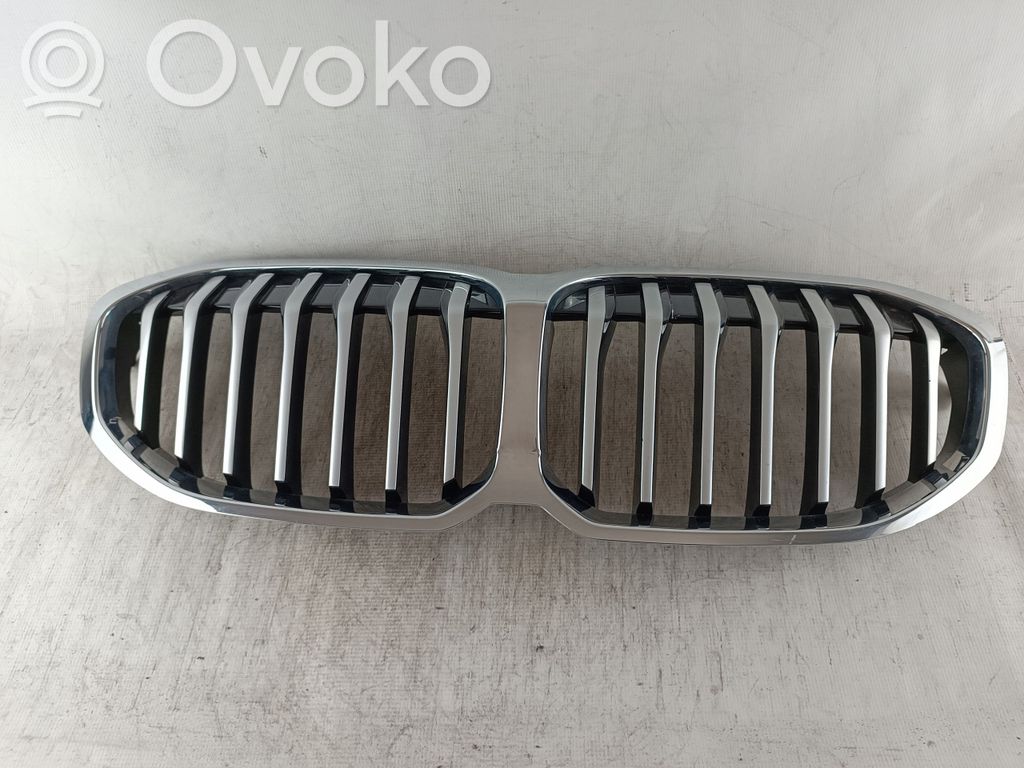 BMW 1 F40 Etupuskurin ylempi jäähdytinsäleikkö 