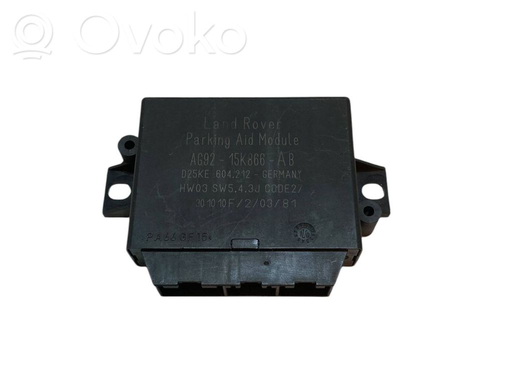 Sterownik / Moduł parkowania PDC   AG9215K866AB,D25FE604212