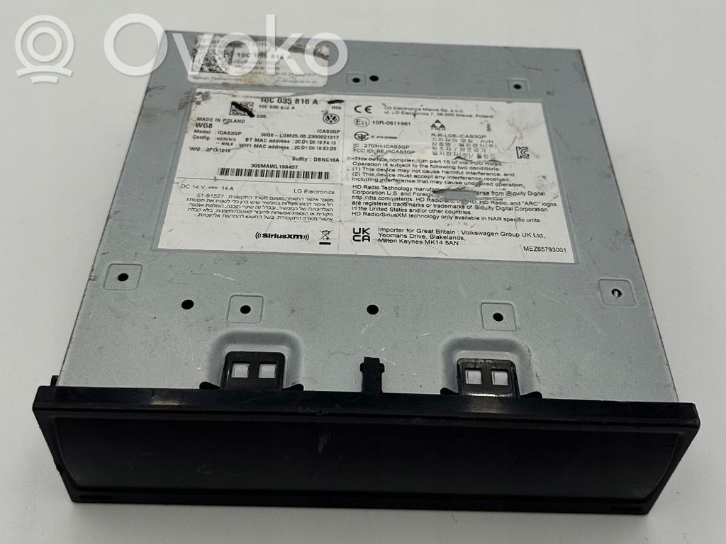 Volkswagen ID.7 CD/DVD player unitate navigație 