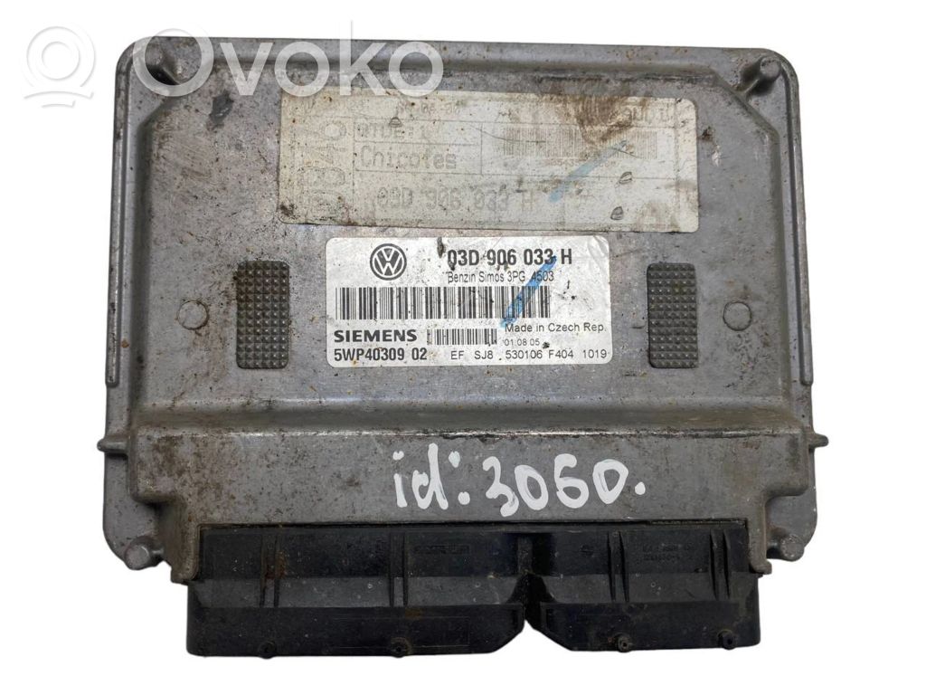 Volkswagen Polo IV 9N3 Engine control unit/module 