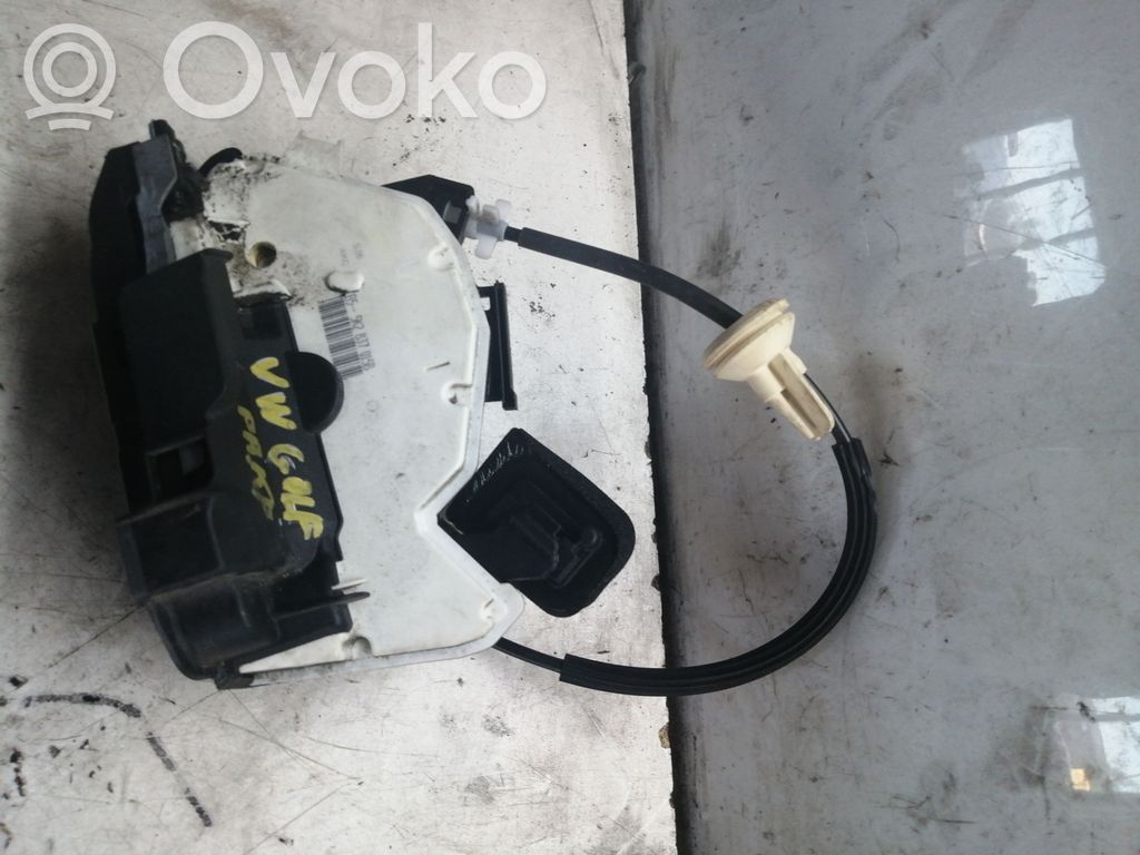 Volkswagen Golf VI Zamek drzwi przednich 