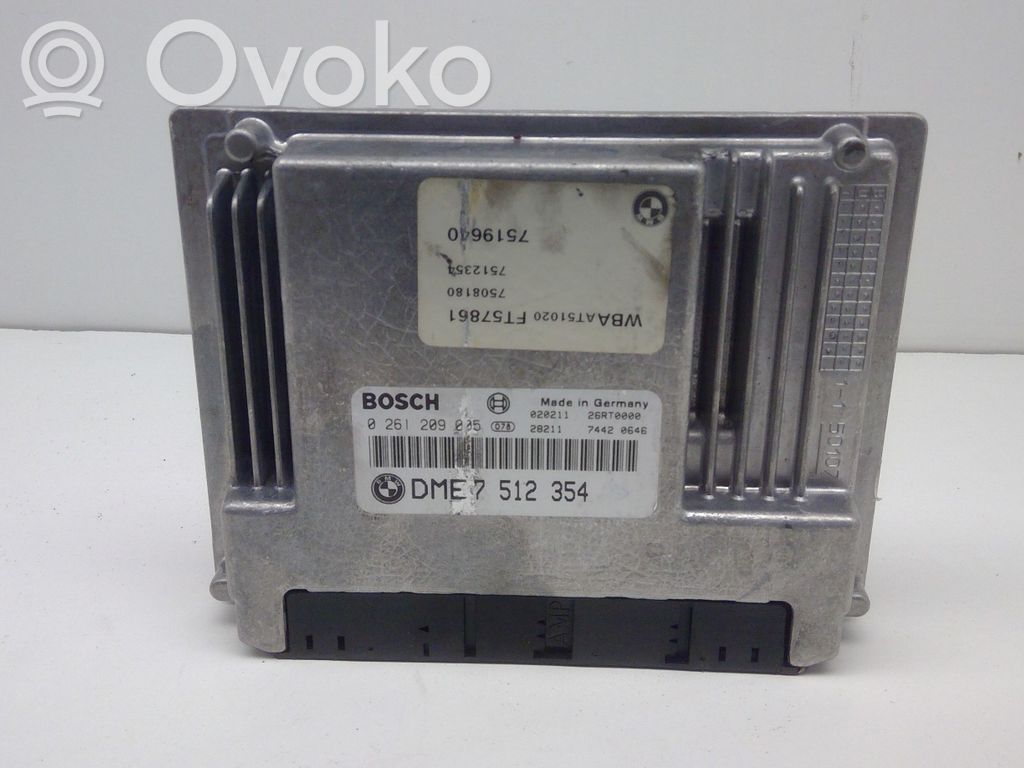 BMW 3 E46 Engine control unit/module 
