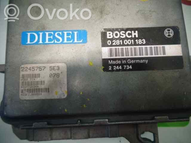 Engine control unit/module   22457575E3,157689