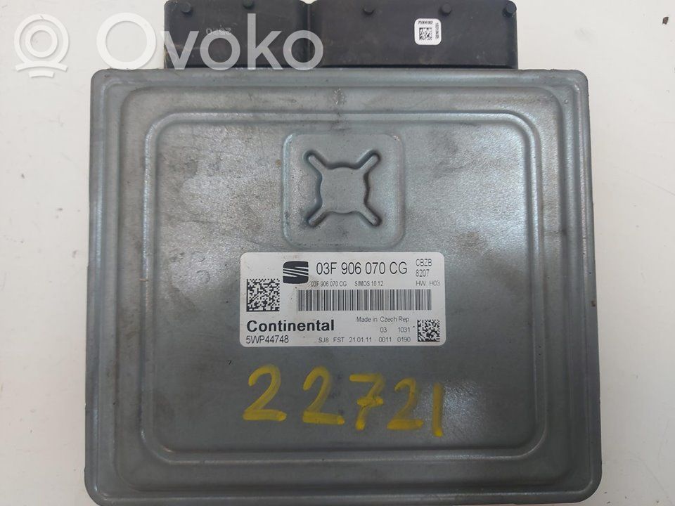 Seat Leon (1P) Engine control unit/module 