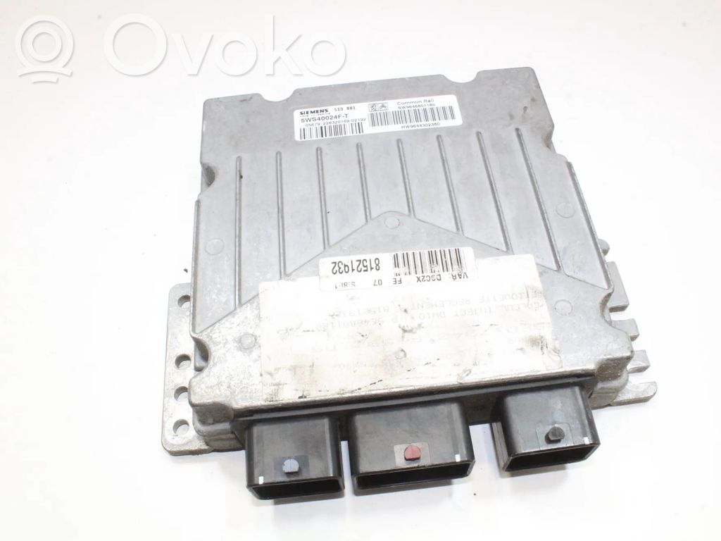 Engine control unit/module   9644302380,9646801180