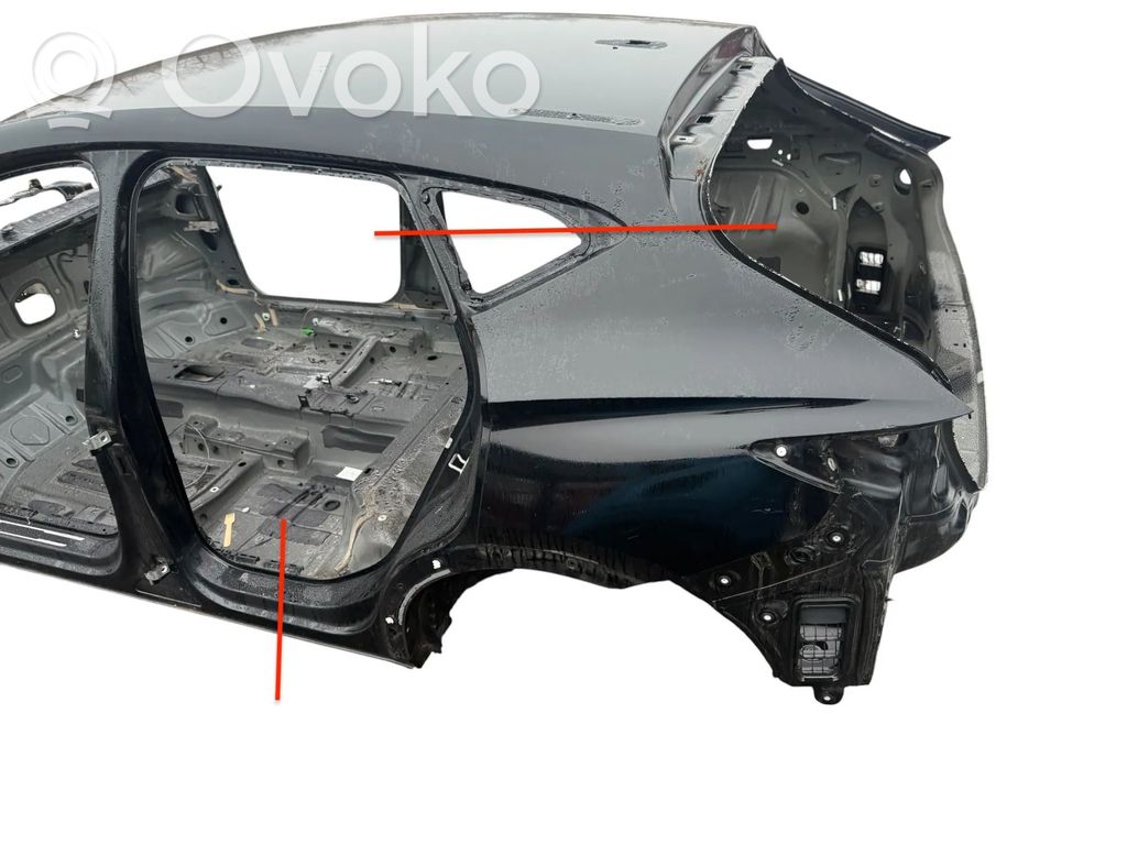 Rear quarter panel