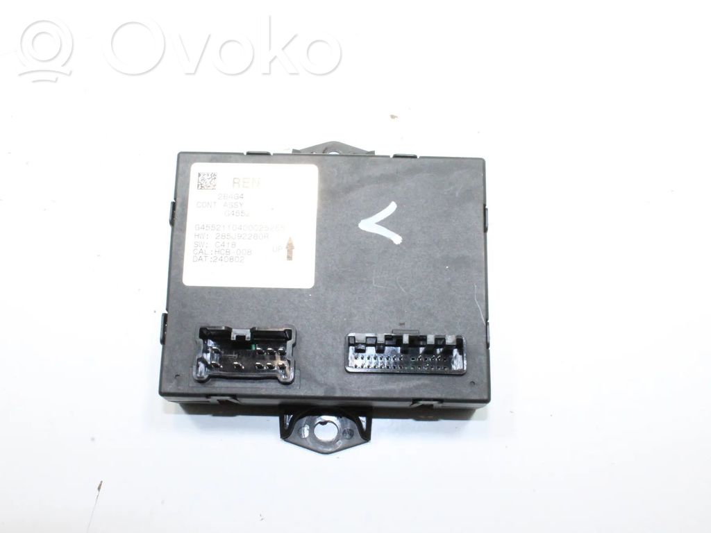 Tailgate/trunk control unit/module   285J92280R
