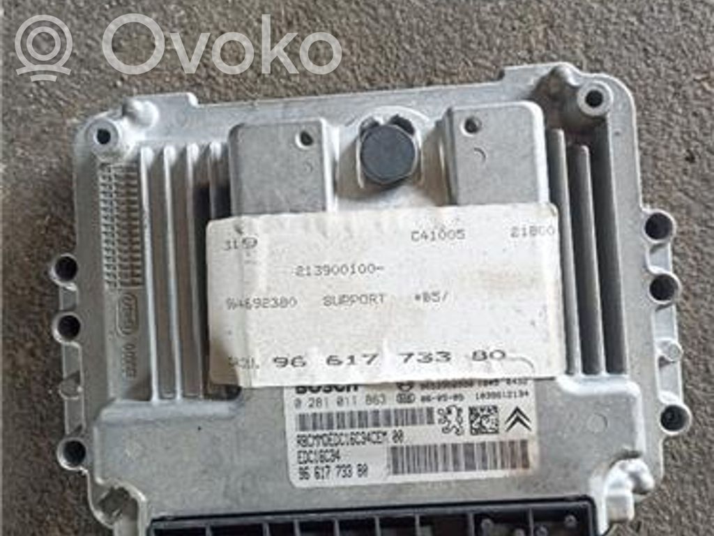 Citroen C4 I Engine control unit/module ECU 