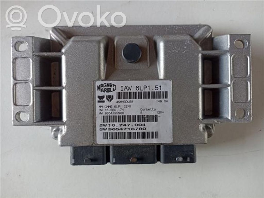 Peugeot 307 CC Engine control unit/module ECU 