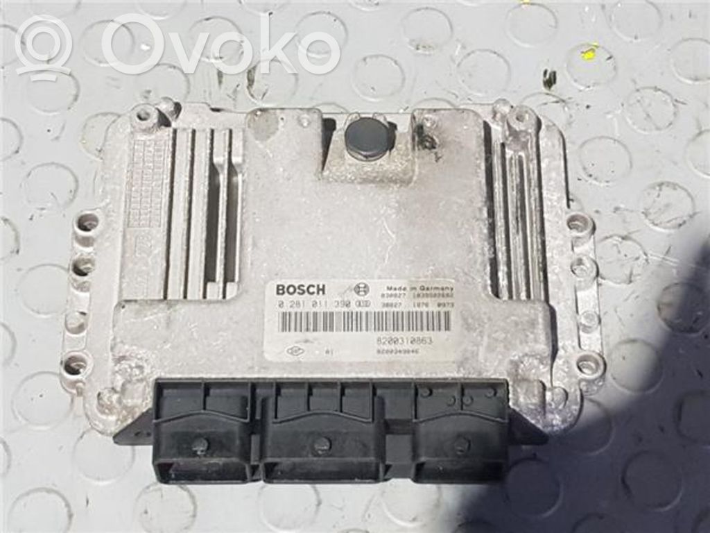 Renault Megane II Unitate control motor/modul ECU 