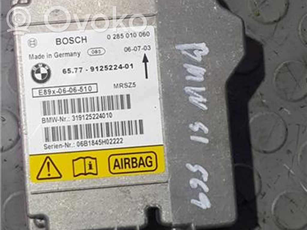 Unidad de control/módulo del Airbag   6577912522401,285010060