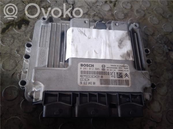 Engine control unit/module ECU   9653958980,281012985