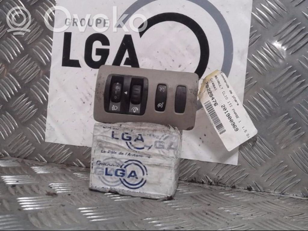 Renault Clio III Interruptor de luz 