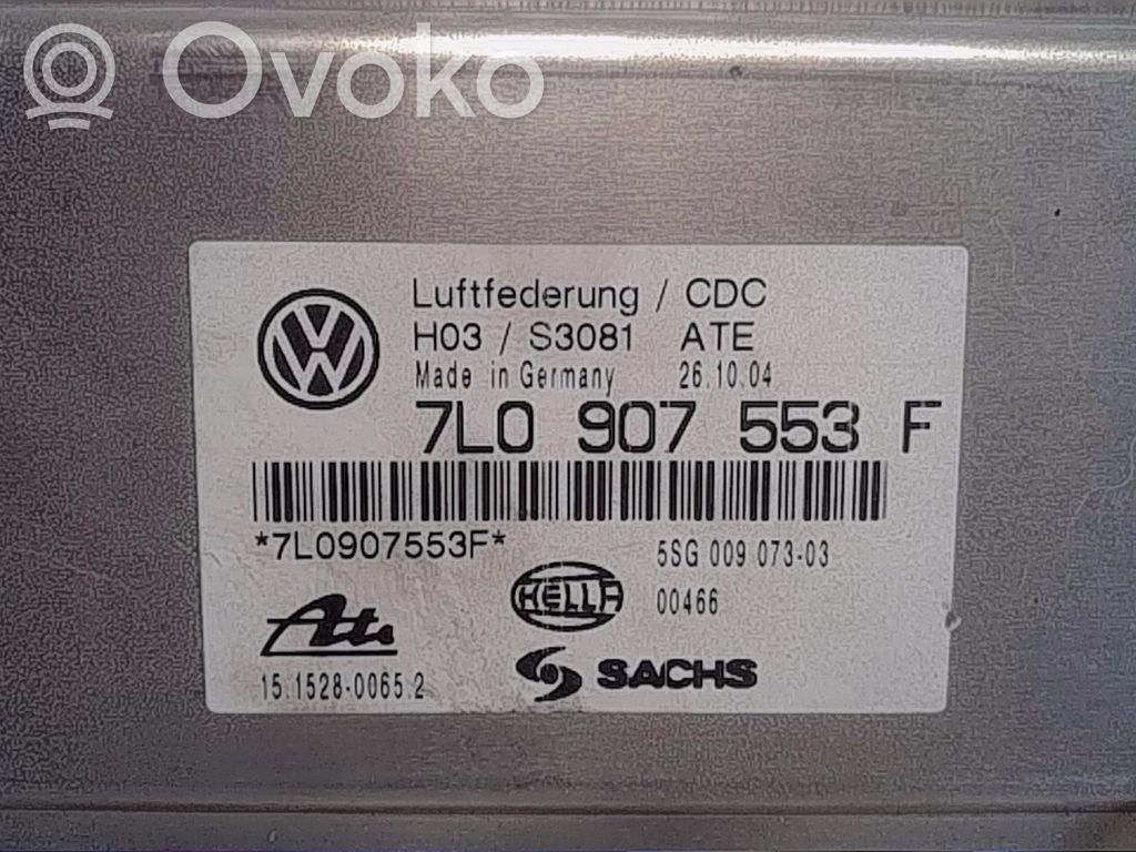 Volkswagen Touareg I Engine control unit/module 