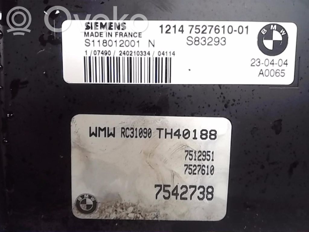 Mini One - Cooper R50 - 53 Engine control unit/module 