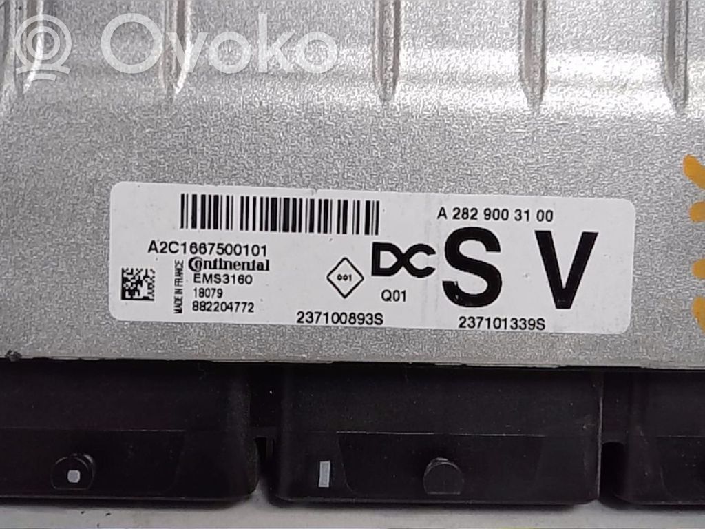 Renault Scenic IV - Grand scenic IV Engine control unit/module 