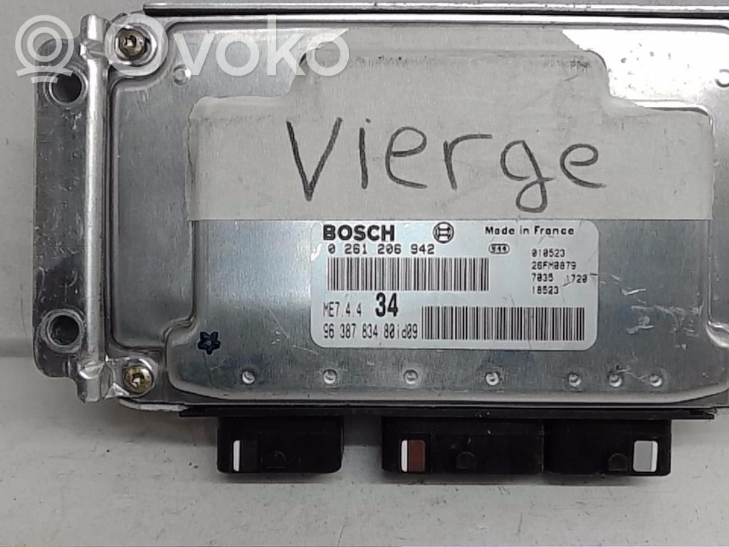 Peugeot 206 Engine control unit/module 