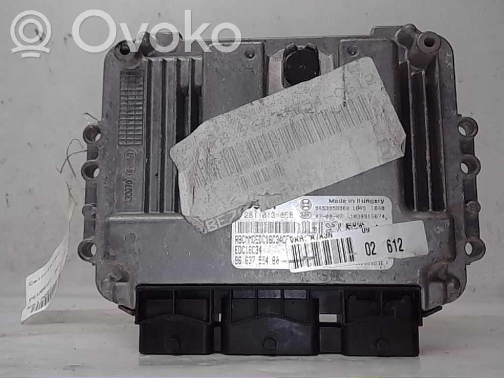 Peugeot 207 Engine control unit/module 