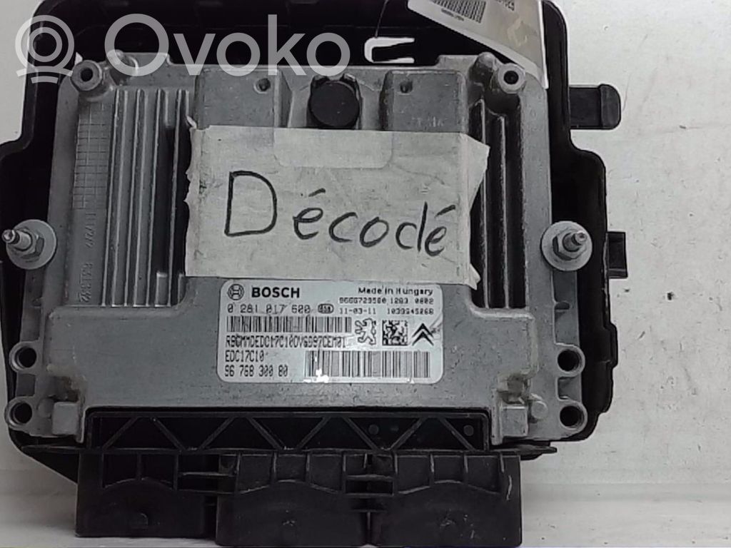 Engine control unit/module   1607129280