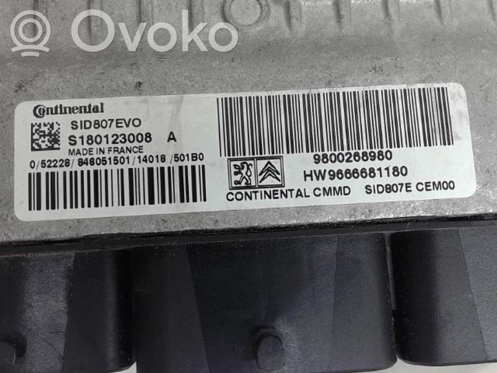 Peugeot 3008 I Engine control unit/module 