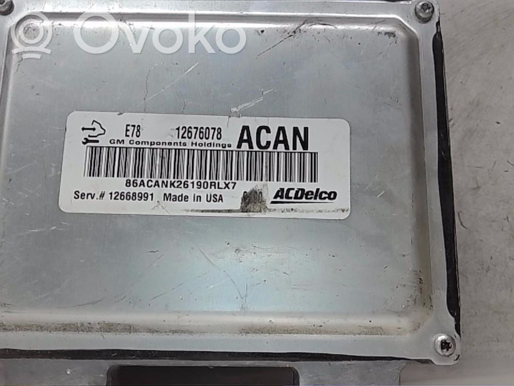 Opel Corsa E Engine control unit/module 