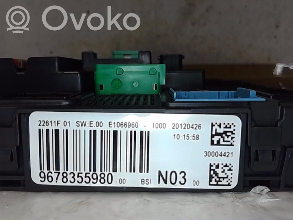Peugeot 208 I Moduł / Sterownik BSM 
