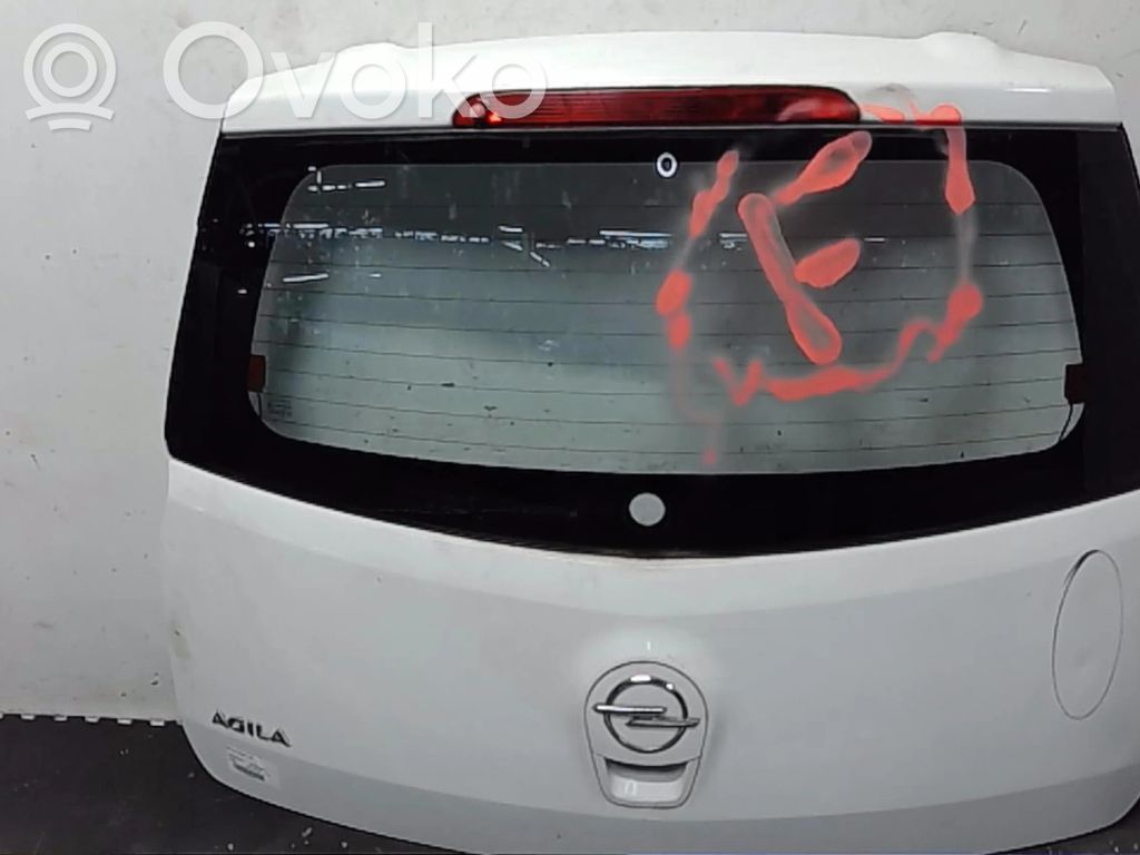 Opel Agila B Puerta del maletero/compartimento de carga 