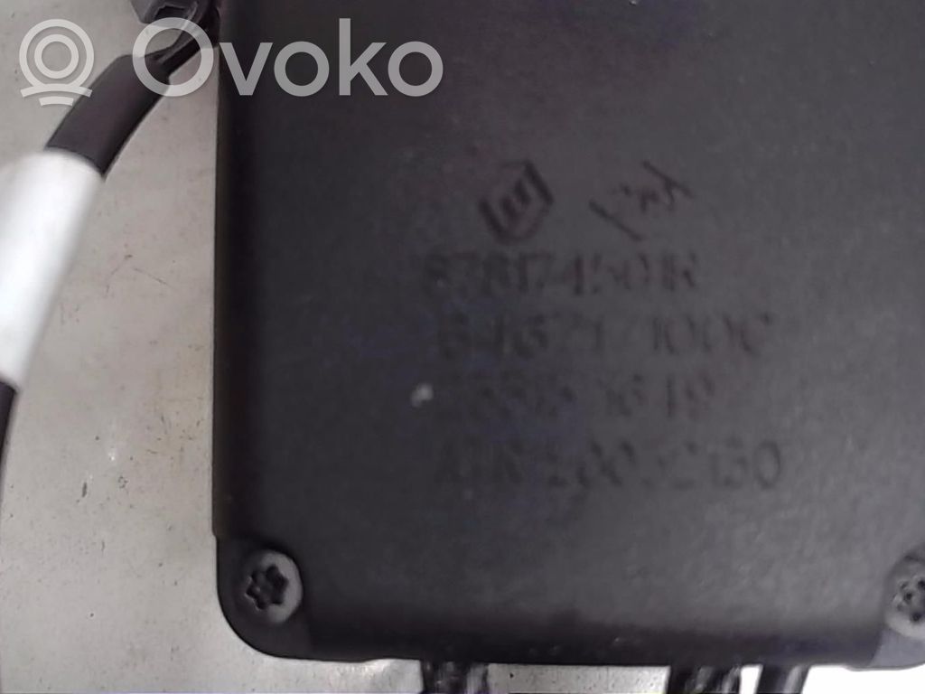 Renault Clio V Hebilla del cinturón delantero 