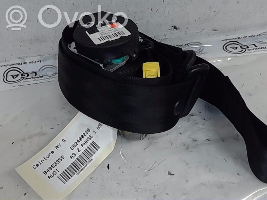 Audi A3 S3 8P Cinturón delantero 
