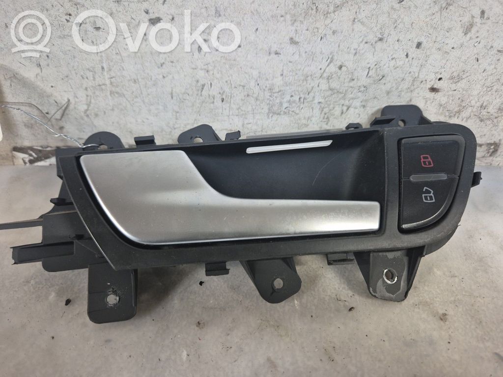 Audi A4 S4 B8 8K Klamka wewnętrzna drzwi przednich 