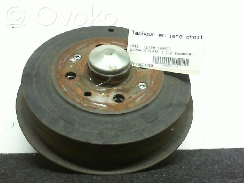 Opel Corsa D Tambur frână (spate) 