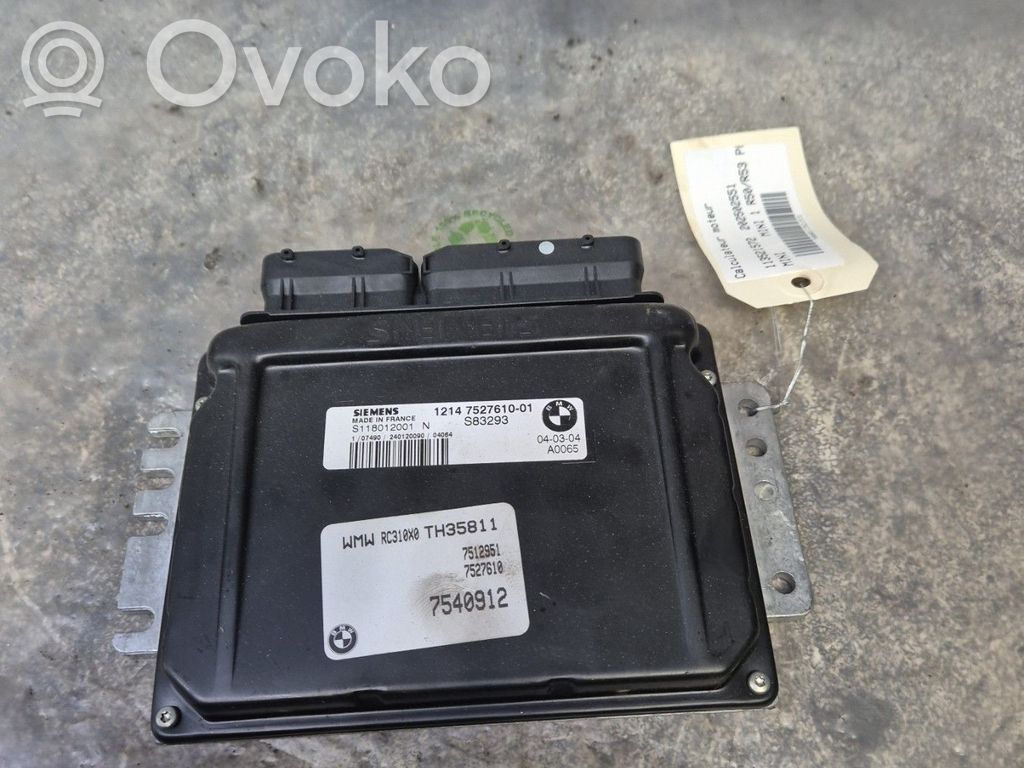 Mini One - Cooper R50 - 53 Engine control unit/module 