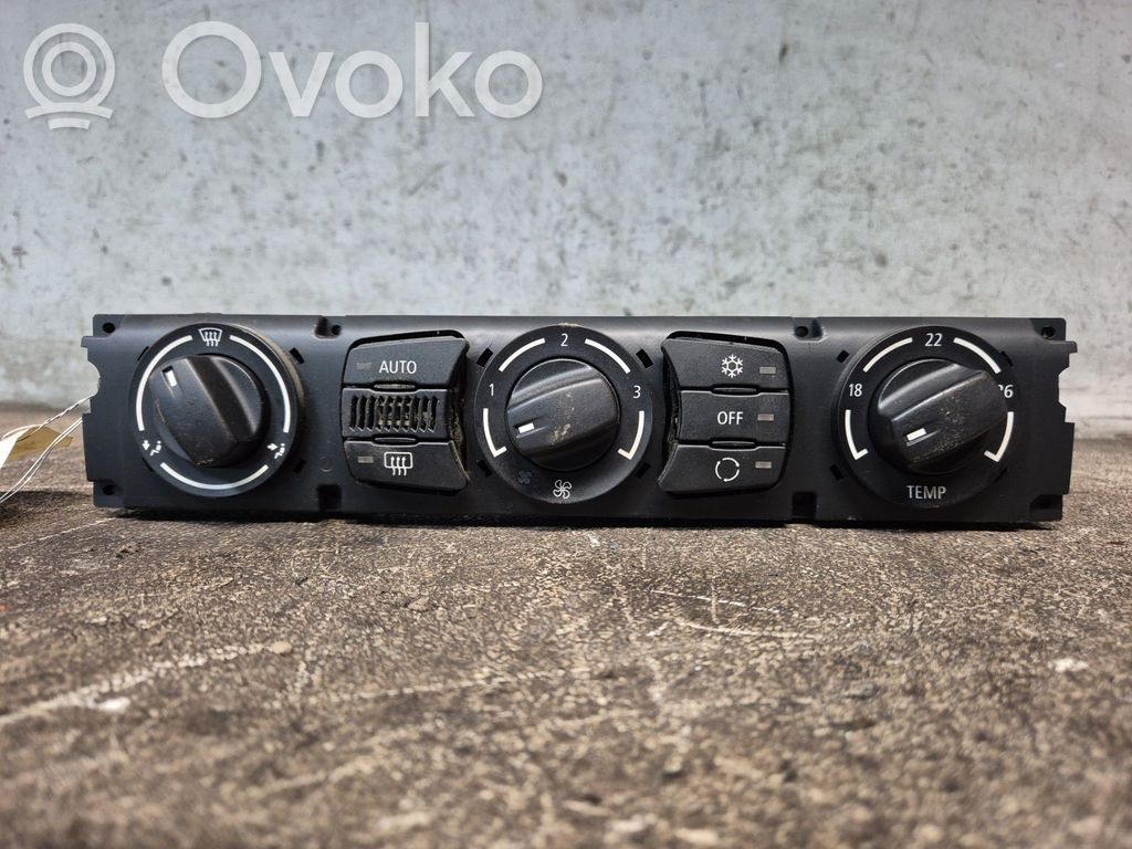BMW 5 E60 E61 Climate control unit 