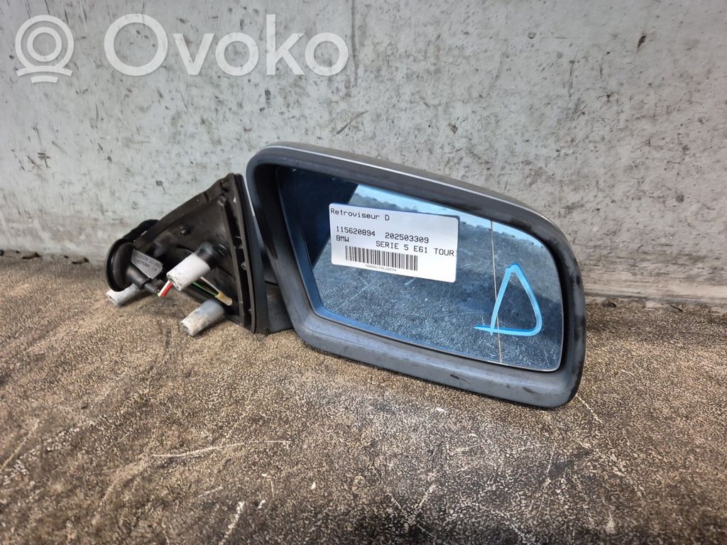 BMW 5 E60 E61 Manual wing mirror 