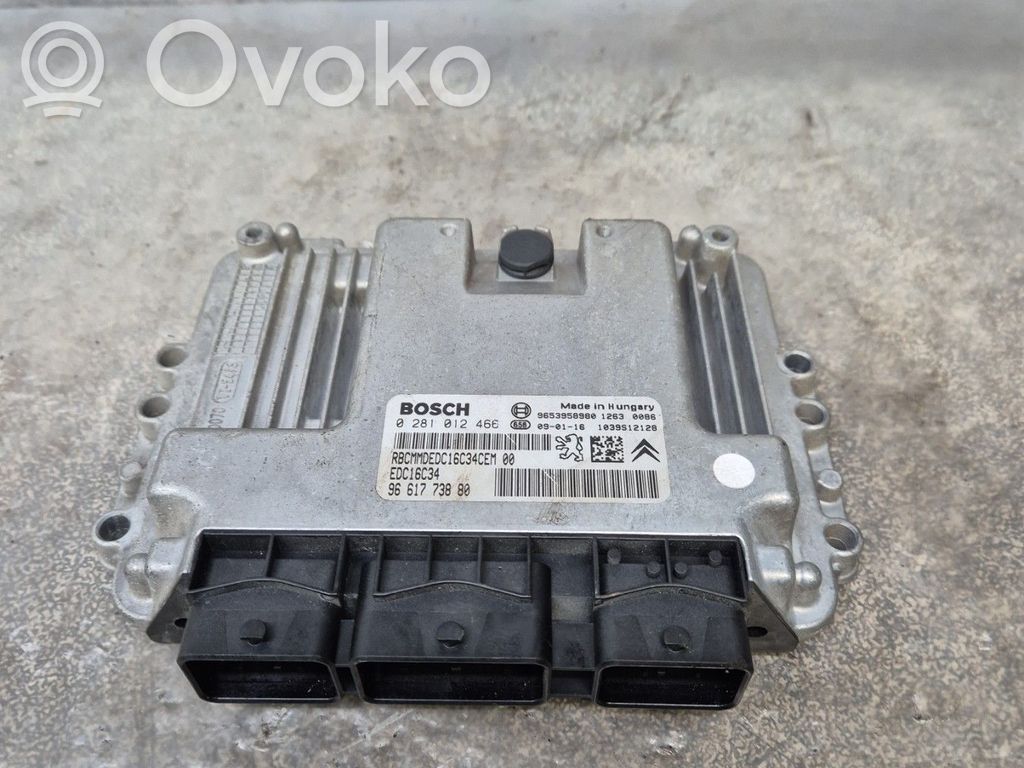 Citroen Xsara Picasso Sterownik / Moduł ECU 