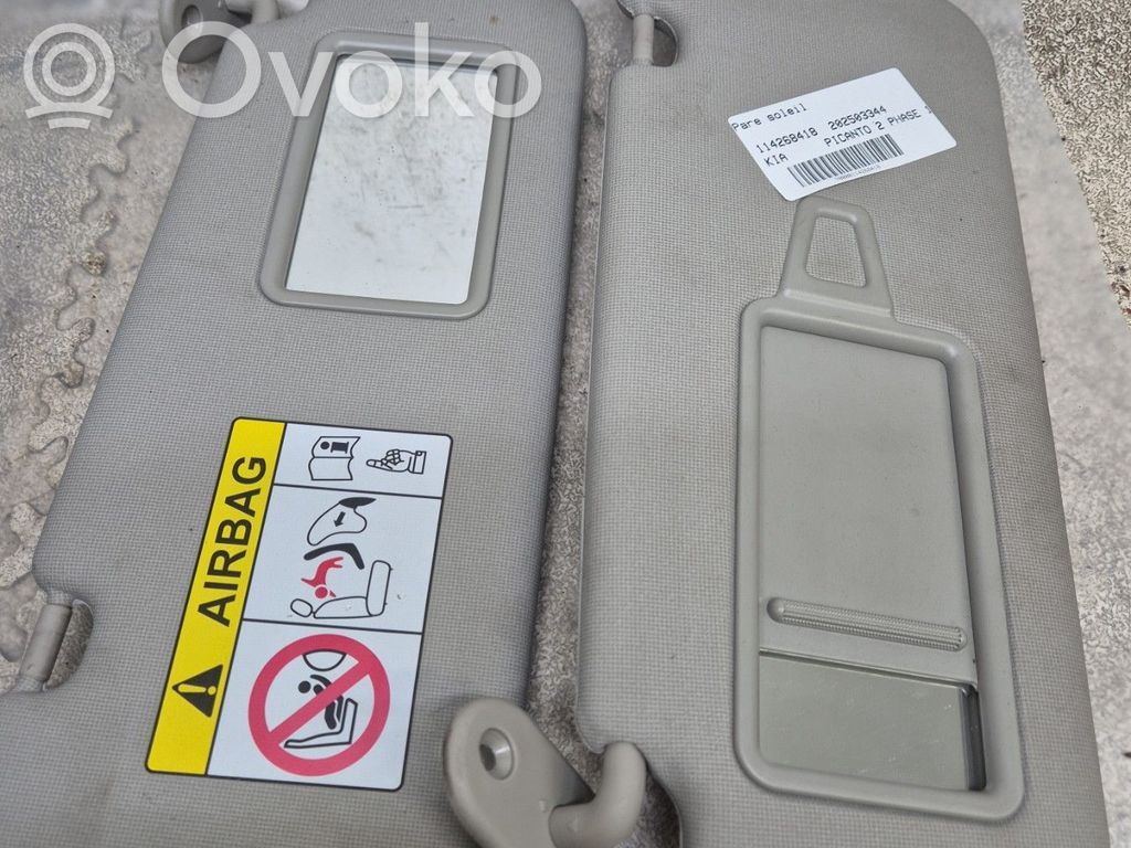 KIA Picanto Aletta parasole 