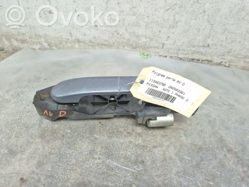 Nissan Note (E11) Etuoven ulkokahva 