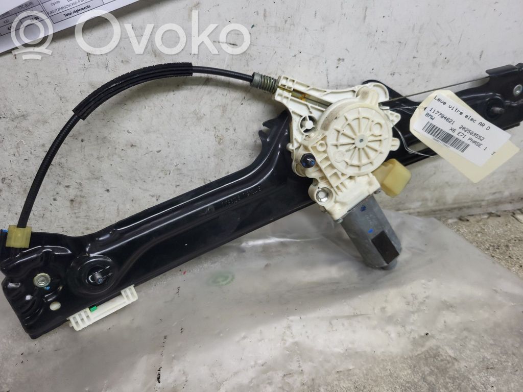 BMW X6 E71 Elektryczny podnośnik szyby drzwi tylnych