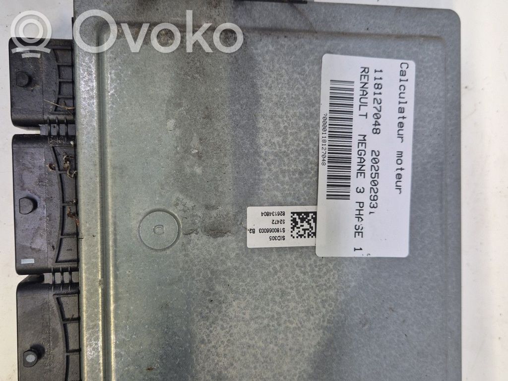 Renault Megane III Engine control unit/module 