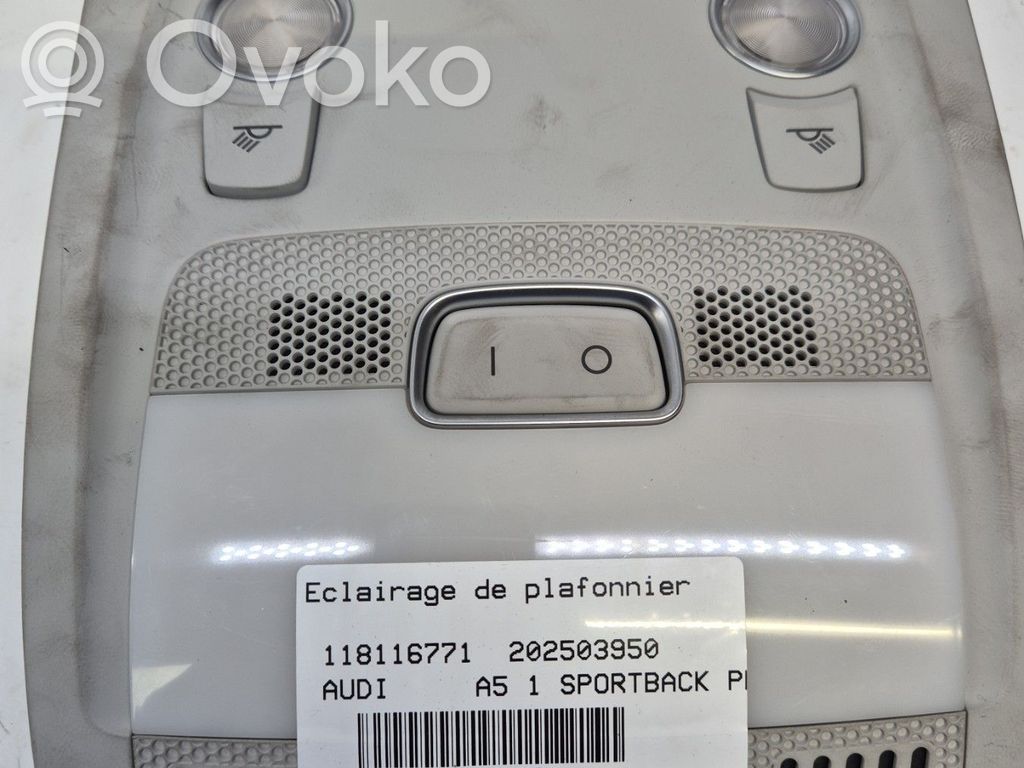 Audi A5 Sportback 8TA Światło fotela przedniego 