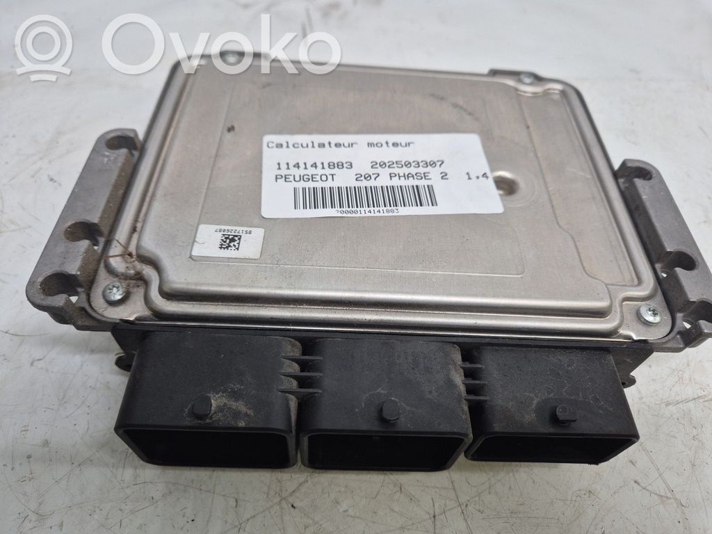 Peugeot 207 Engine control unit/module 