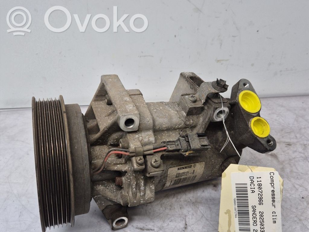 Dacia Sandero Air conditioning (A/C) compressor (pump) 