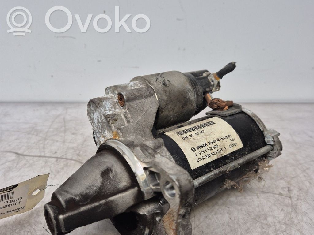 Motor de arranque   25194650