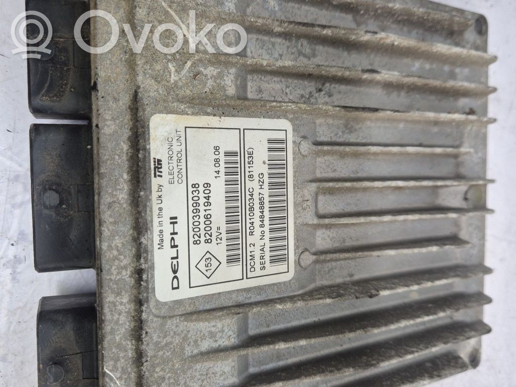 Renault Modus Engine control unit/module 