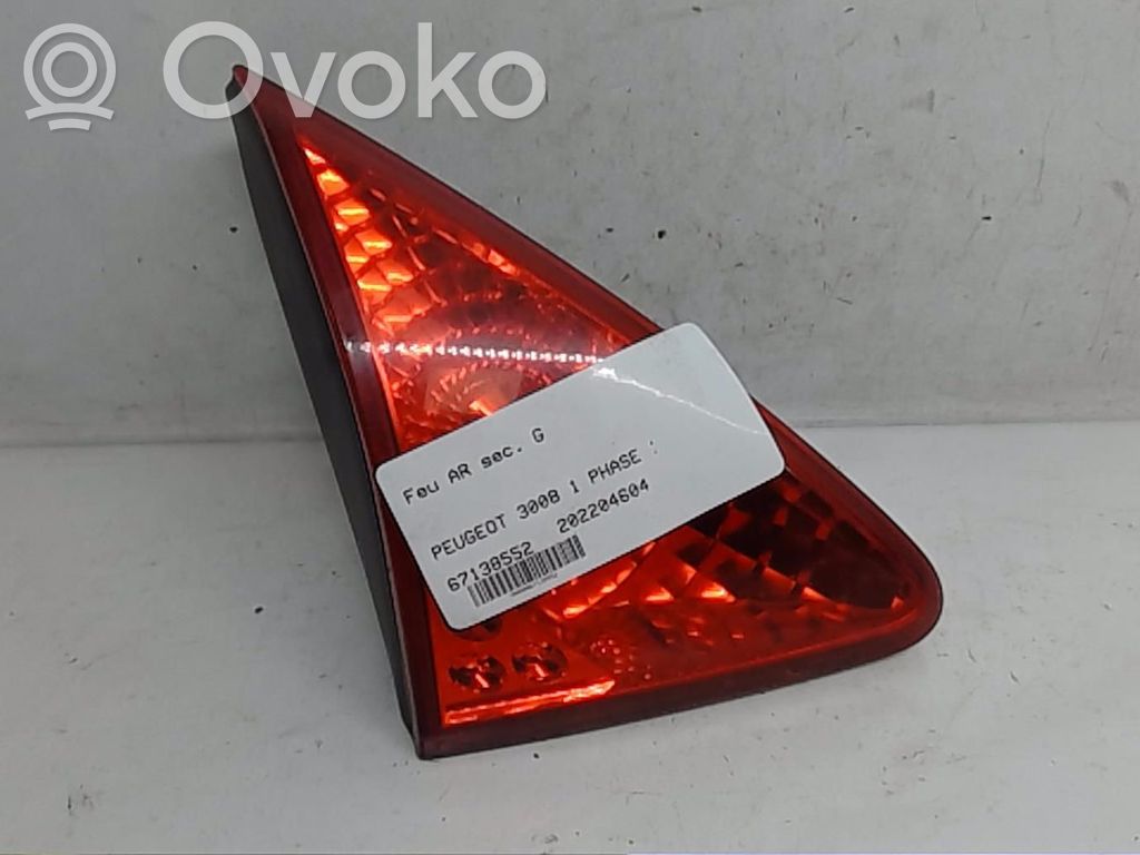 Peugeot 3008 I Lampy tylnej klapy bagażnika 
